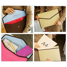 Hot,Hot,Hot! New Fashion Briefcase/Portfolio,A4 Canvas Pouch Briefcase&Free Shipping