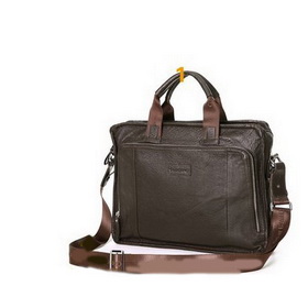 Genuine Leather Bags,Men's Business/computer Bags (12 Inches), High-end Business Series,cowhide, Brown, Black--FHG00091