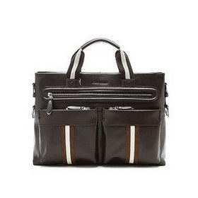 Wholesale 2011 New Style of Cow Leather Super Big Capacity Man's Briefcase, The Tour Wraps, Shoulder Bag, Laptop Bag/classic Bag
