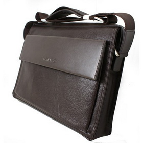 Free Shipping Wholesale Retail Brand New Genuine Leather Cowhide Men's Shoulder Bag Handbag Business Bag Breifcase