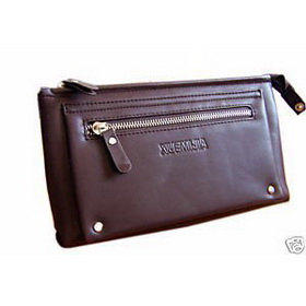 NEW2009 Men's Leather Underarm Briefcase Clutch Bags
