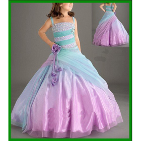 Free Shipping Girl Pageant Dress Flower Girl Dresses