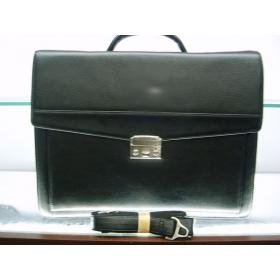 Lowest Price!attache Case,black Brief Case,briefcase.portfolio !Top Zip Bag # 03