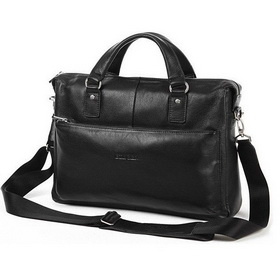1 Pcs 2010 New Binger Man Business Casual Bag Sander Shoulder Bag Cow Leather 190153