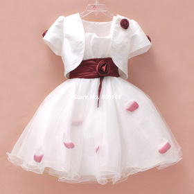 Princess Dress Baby Girl Dress Wedding Dress Spaghetti Strap Dress
