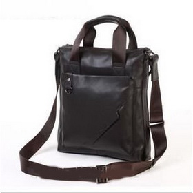 2011new Business Casual Style Men's Leather Bag Men's Handbag(The First Layer of Leather)