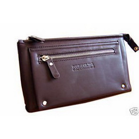 NEW2009 Men's Leather Underarm Briefcase Clutch Bags