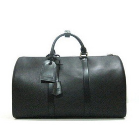 Large Suitcase Luggage M59062 in Black Leather Free Shipping