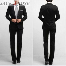 Black Business Suit for Men/Men's Business Suit