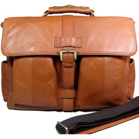 BEST SELLING Men's Bull Leather Brown Large Briefcase Messenger Tote Bags 15" Laptop Bags