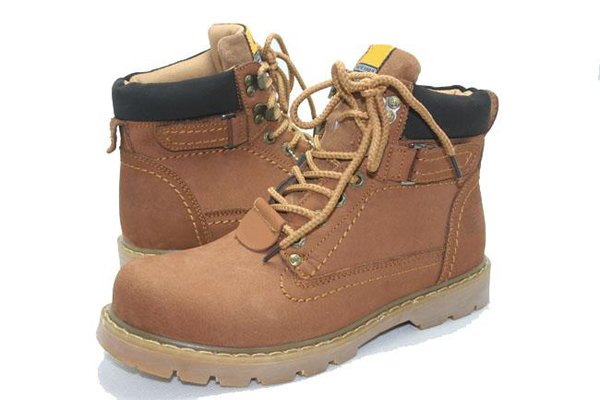 White Leather Lace Up Men's Casual Boots
