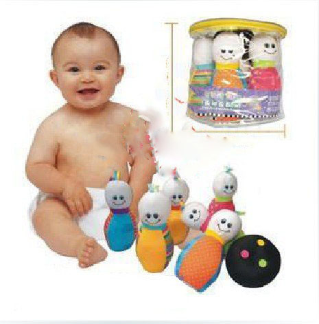 Promotion/free Shipping Via China Post Air Mail/American Little Tikes Children Bowling/bowling Toys/shake Rattle&bowl Toys