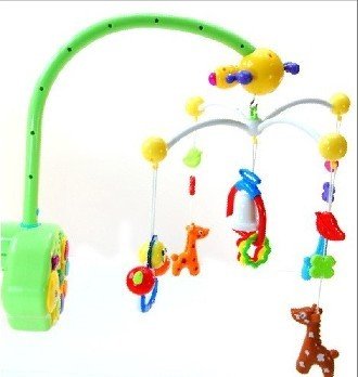 Free Shipping 5 Piece % New Bei Lexing Five-star Toys with Music Cribs Remote Bell (37463