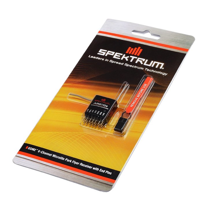 SPEKTRUM AR6110E 2.4GHz DSM2 RC Receiver (also Have AR6100 AR6100E AR6200)