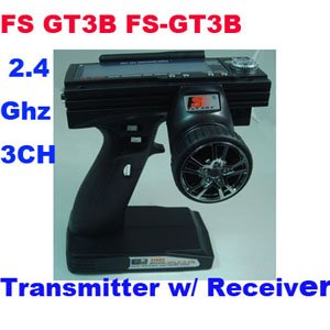 FlySky FS GT3B FS-GT3B 2.4Ghz 3CH Transmitter W/ Receiver