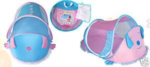 Baby Playpen Shade Mosquito Net Travel UV Sun Tent NIB