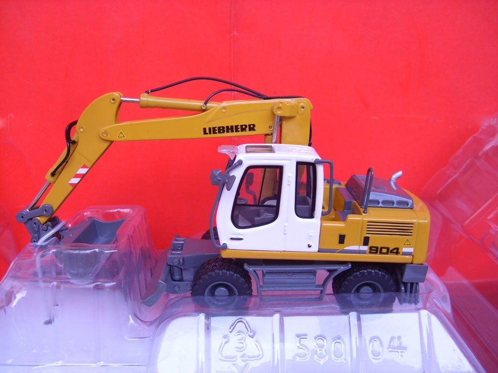 Guaranteed 100% Metal 1:50 Liebherr R904C Wheeled Excavator Toy