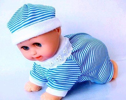 Retail/wholesale Freeshipping MOQ 1pc Electronic Toy Baby,kids Toy Baby Dolls Climb Doll Crawling Baby Dance Music Speak