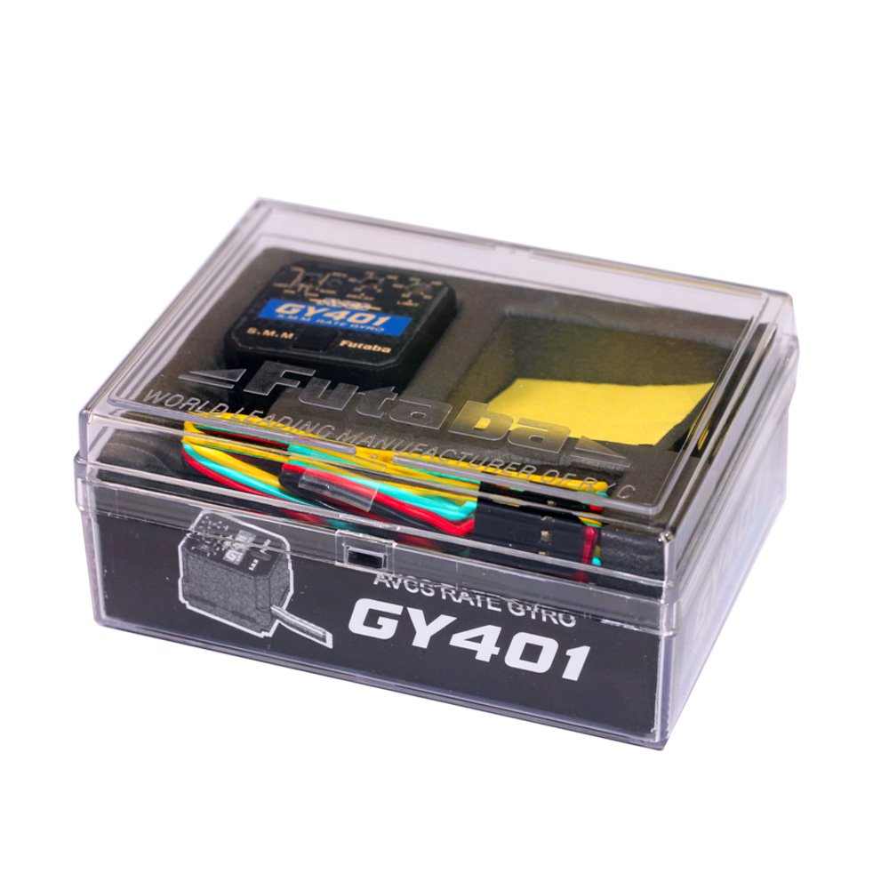 Futaba GY401 A.V.C.S. Dual Rate Gyro Align EFlite T-Rex(For 450 500 Class RC Helicopter)