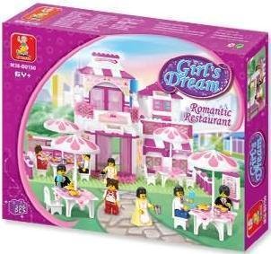 Hot Sale FREE SHIPPING Girl DREAM Building Blocks Bricks Educational Toys Kids Xmas Christmas Gift