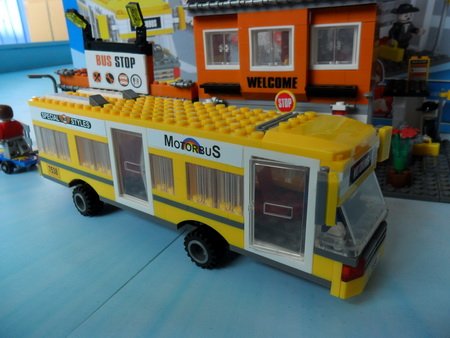 City Bus Intelligent Blocks Toys for Kids 3-15 Educational Blocks Toy Brick Toys for Children