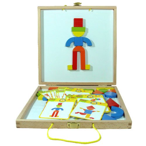 Wood Toys Magnetic Block