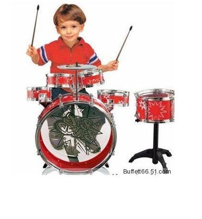 Free Shipping/ Jazz Drum/kids Toy/children Jazz Drum/ 5 Sets A Lot / 12 Pieces Per Set/large Size