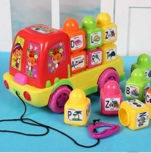 Free Shipping by UPS Expedited! Children's Toys, Plastic Blocks Hands-on Toy
