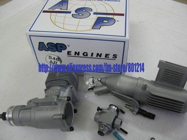 ASP 2 Stroke S46AII Airplane Glow Engine