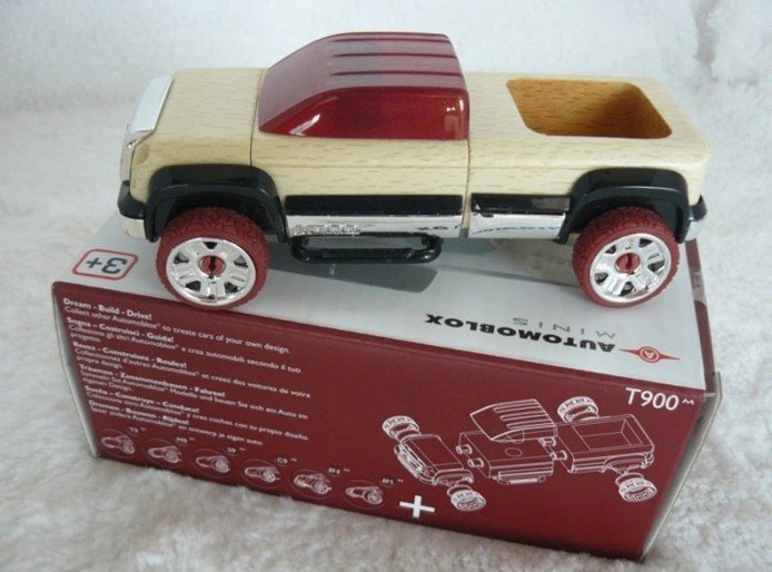 Freeshipping Automoblox Wooden Toy T900(mini) Truck Wooden Car Building Block Toy/Intelligence Toys /DIY Toy/Children's Toy
