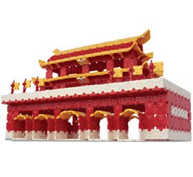 2011 Super Deal Toy and Gift Educational Block Toys Sets,Science,Nature,Alphabet,building Beijing Tiananmen Squar(3200pcs) 62033