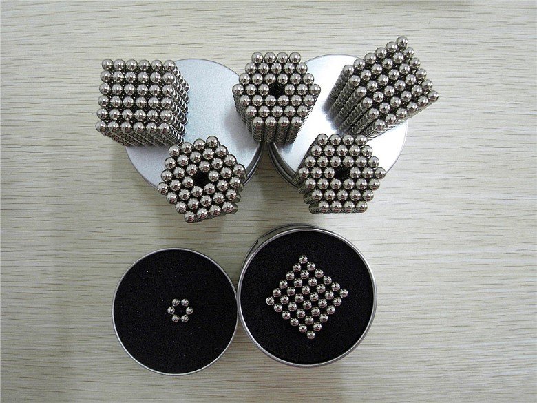 Buckyball Intelligence Cube Magnetic Beads (7 Mm) 216 Pcs/set Grain Neodymium Magnet Ball TOY31
