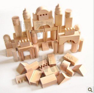 Hot Sale 2011 Zhendian Treasure Barrels Wood Forest Castle Blocks Quality Is Good Approximately 66 Primary Building Blocks ~