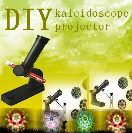 Educational DIY Projection Kaleidoscope Toy Light Gifts