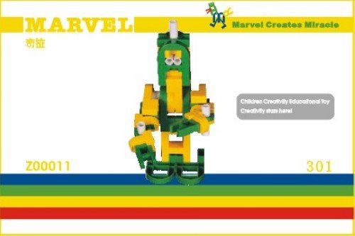 MARVEL(LASY) Educational Building Block 301/Free Shipping, Age 3+