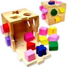 Lionf Wooden Box/Developing Intelligence/Recognizing Shape and Color/Building Blocks
