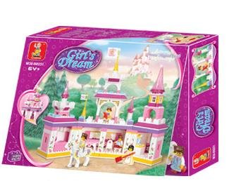 Hot Sale FREE SHIPPING Girl DREAM Building Blocks Bricks Educational Toys Kids Xmas Christmas Gift