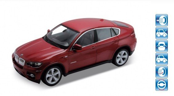 Free Shipping Diecast Toy WELLY 1:18 SCALES X6 Welly 18031 Diecasting Toys Metal Car Model Car