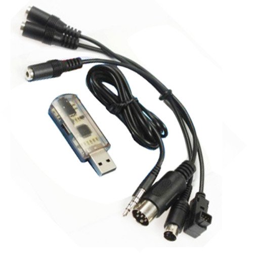 New In Box 9 in 1 Flight Simulator Cable for PhoenixRC 3.0 RealFlight G5 AeroFly Reflex Free Shipping Via Registered Airmail