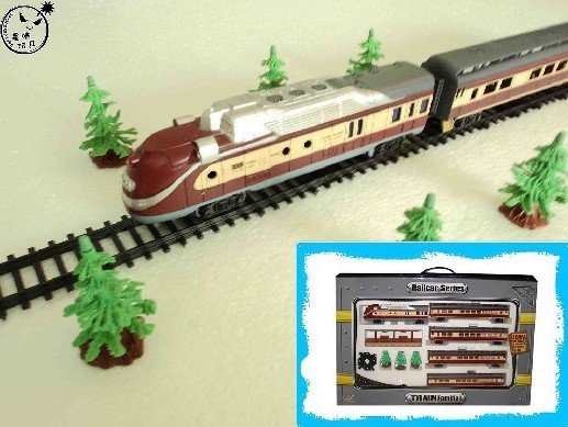 New Diesel Locomotive HO Scale Electric Model Train Track Set/train Models