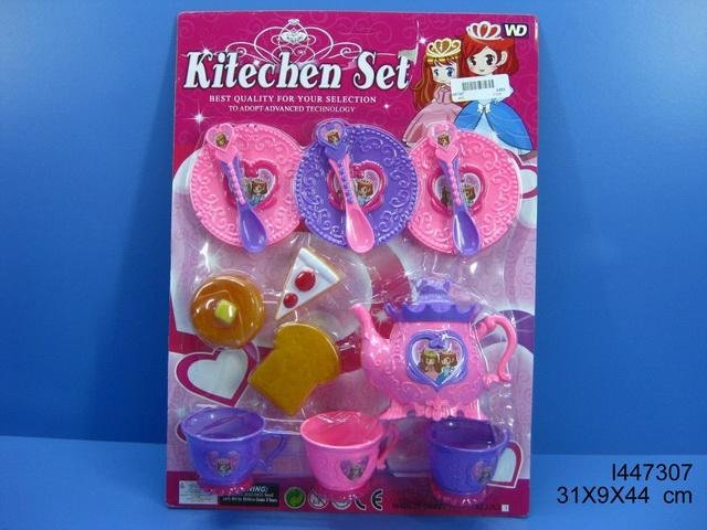 High Simulation Toy Tea Pot Set, Children Playing World, ECO-FRIEND Material, with ASTM,HR4040 Certificate.