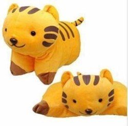 New Pillow Pet Tiger Stuffed Animal Toy for Travel Sleeping Cute