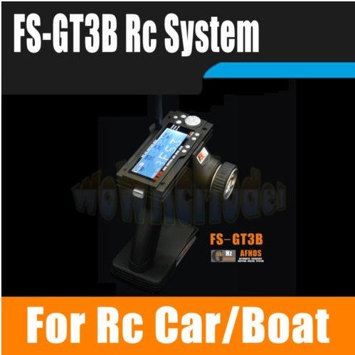 Free Shipping 100% NEW FlySky FS GT3B FS-GT3B 2.4Ghz 3CH Transmitter W/ Receiver