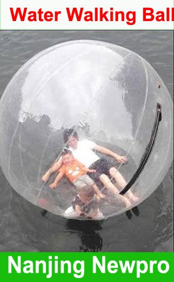 PVC Water Walking Ball Walk-on-Water Ball Inflatable Water Roller 2 Meters Diameter