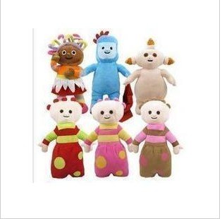 Hot Sale In The Night Garden Stuffed Figure 6 Pcs A Set