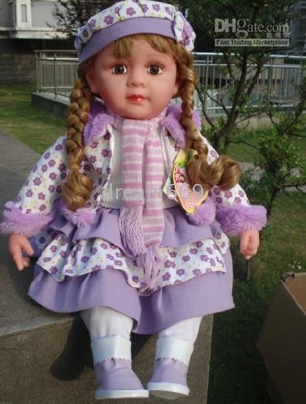 New Fashion Celebrity Doll Simulation Music Doll Holiday Gift Christmas Present