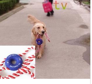 2011 Hot Ems Free Shipping The Pet Dog Toys/king-size Dog Bit Rope/super Resistance to Bite