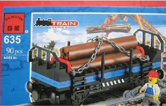 635 Timber Car Building Toys LG /train Models