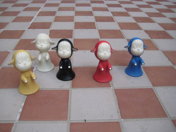 Static Doll Yellow Night-Walking Dreaming Doll Valentine Gifts Plastic Type