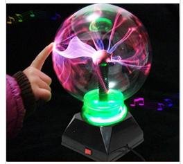 Free Shipping-wholesale 4'electronic Music Magic Ball/crystal Ball Suitable for Adornment and Gifts.10pcs/lot